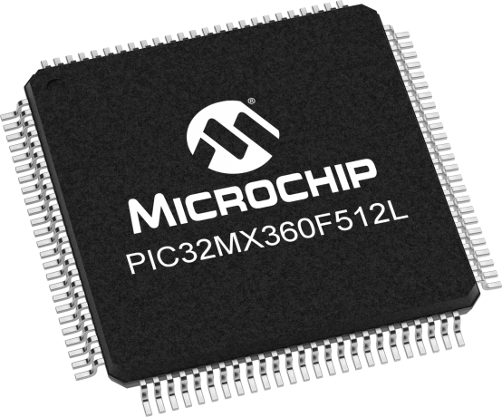 PIC32MX360F512L-80I/PT